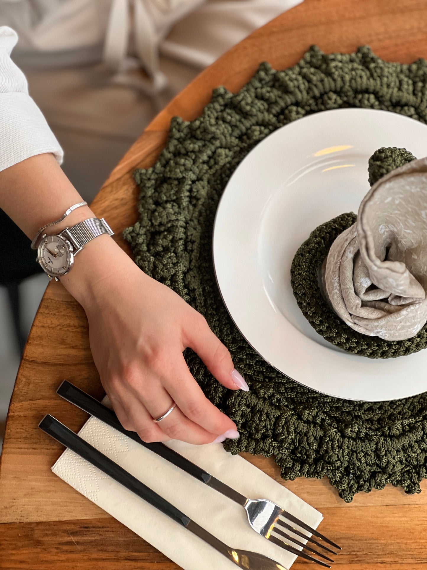 Table Coaster «Snake Charm» Ø33