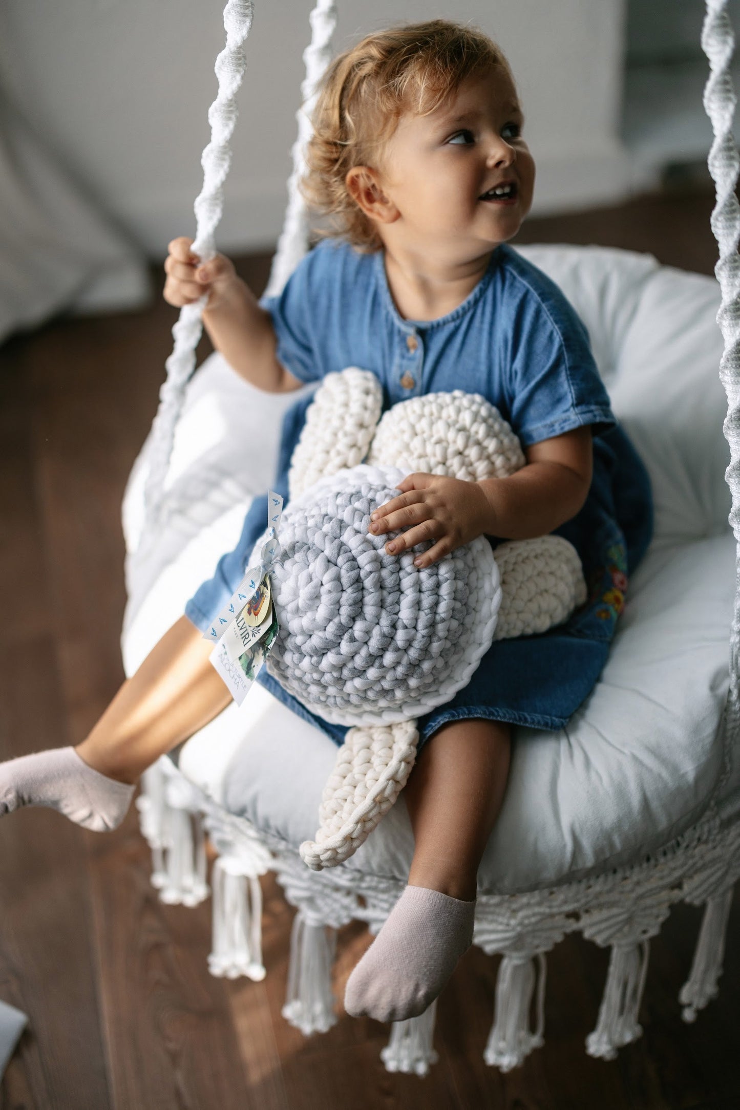 Knitted Turtle Toy with Coloring Page and Painting