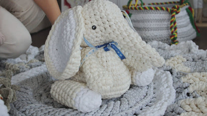 Knitted Round Children's Rug
